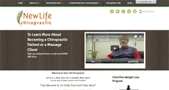 Desktop Screenshot of mynewlifechiro.com